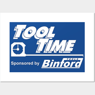 Binford Tools Tool Time Logo Design Posters and Art